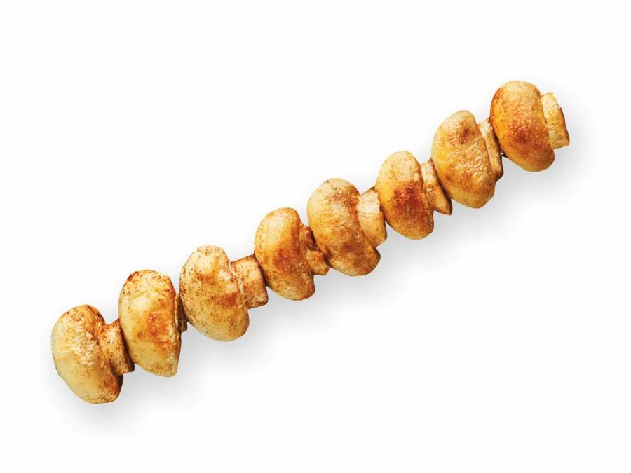 Шампиньоны на углях