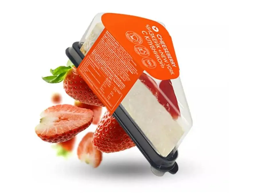 Чизкейк с клубникой