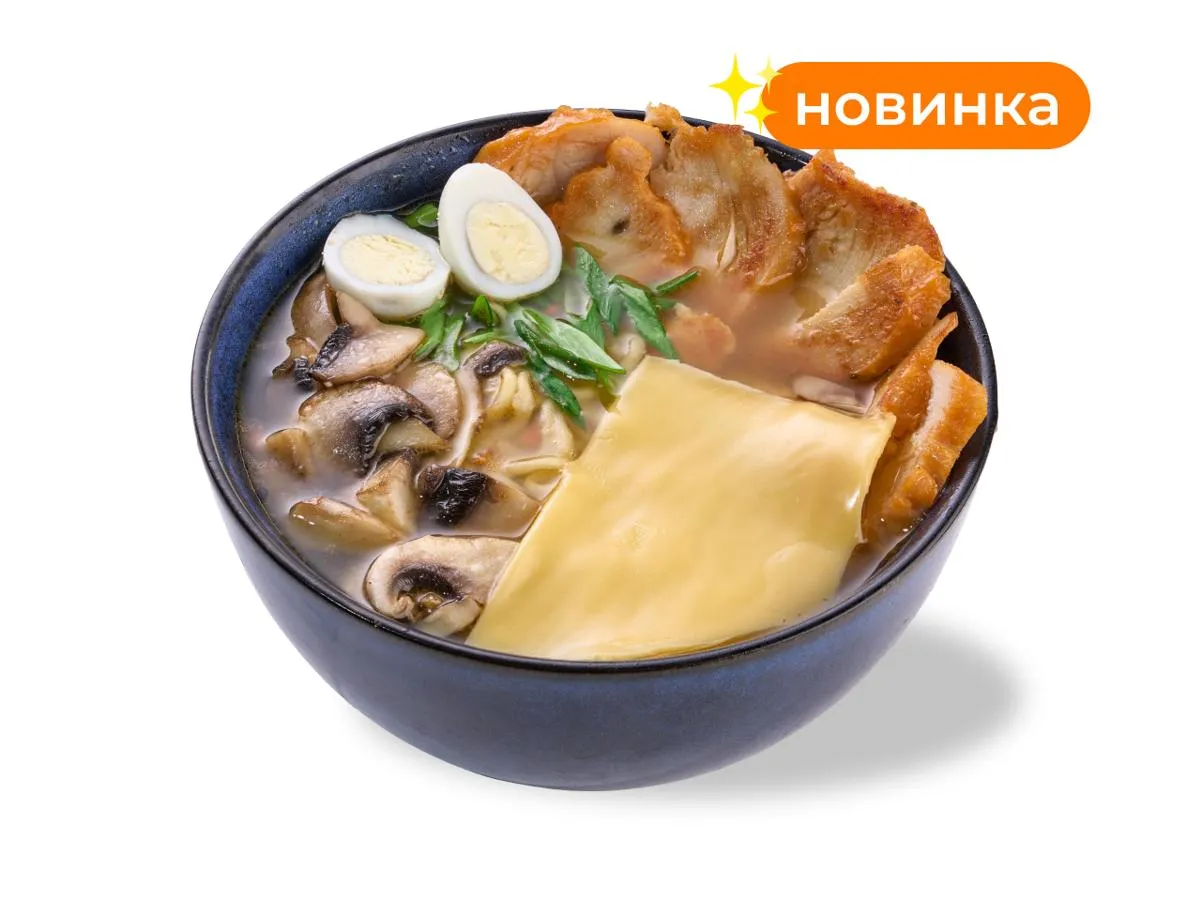 Рамен с курицей