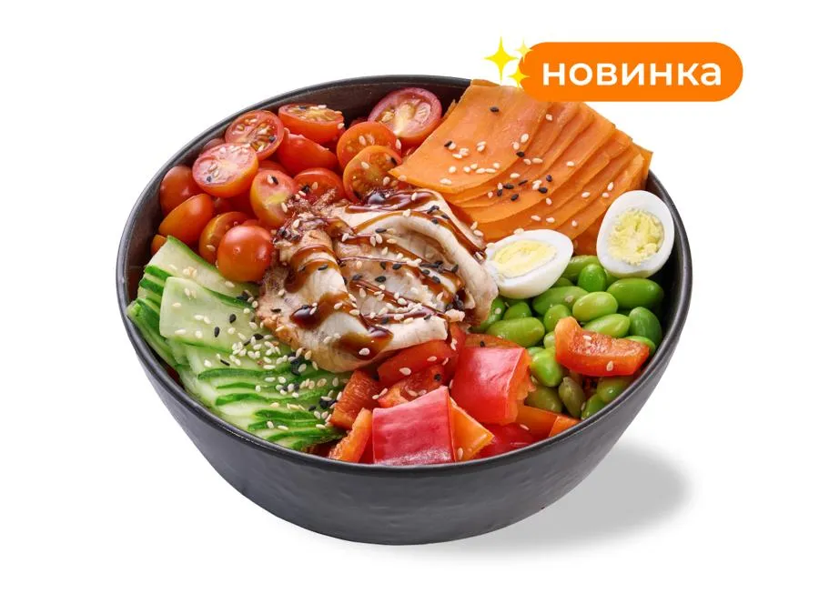 Боул с угрём