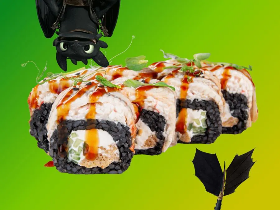 Черный дракон ролл