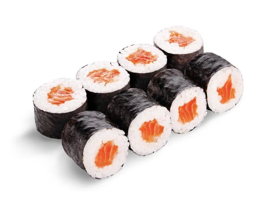 Ролик №7 с атлантическим лососем