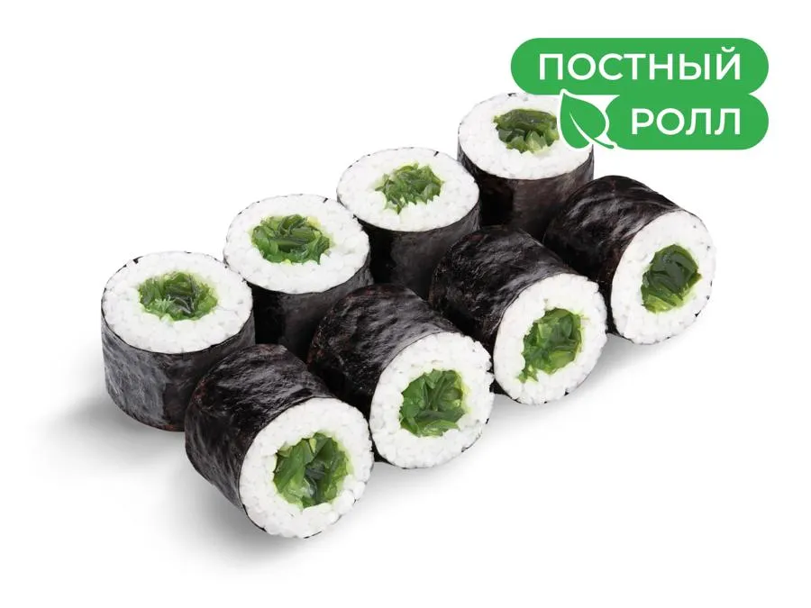 Ролик №4 с салатом чукой