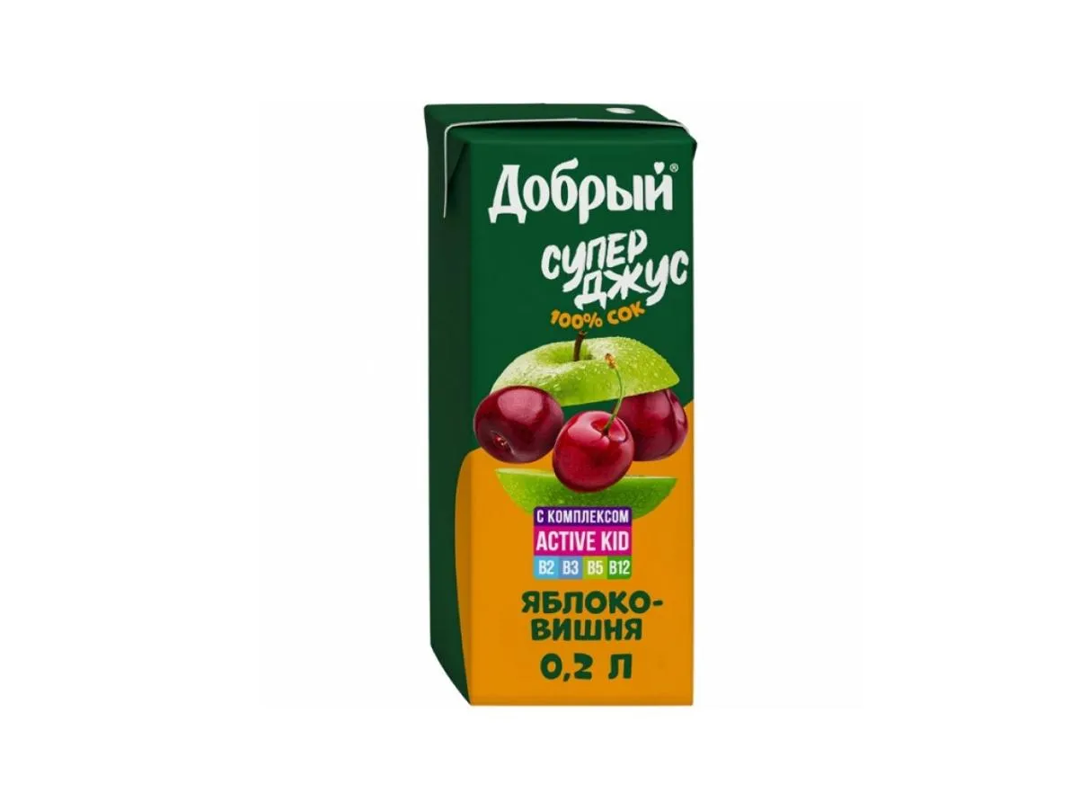 Сок Добрый Яблоко-вишня