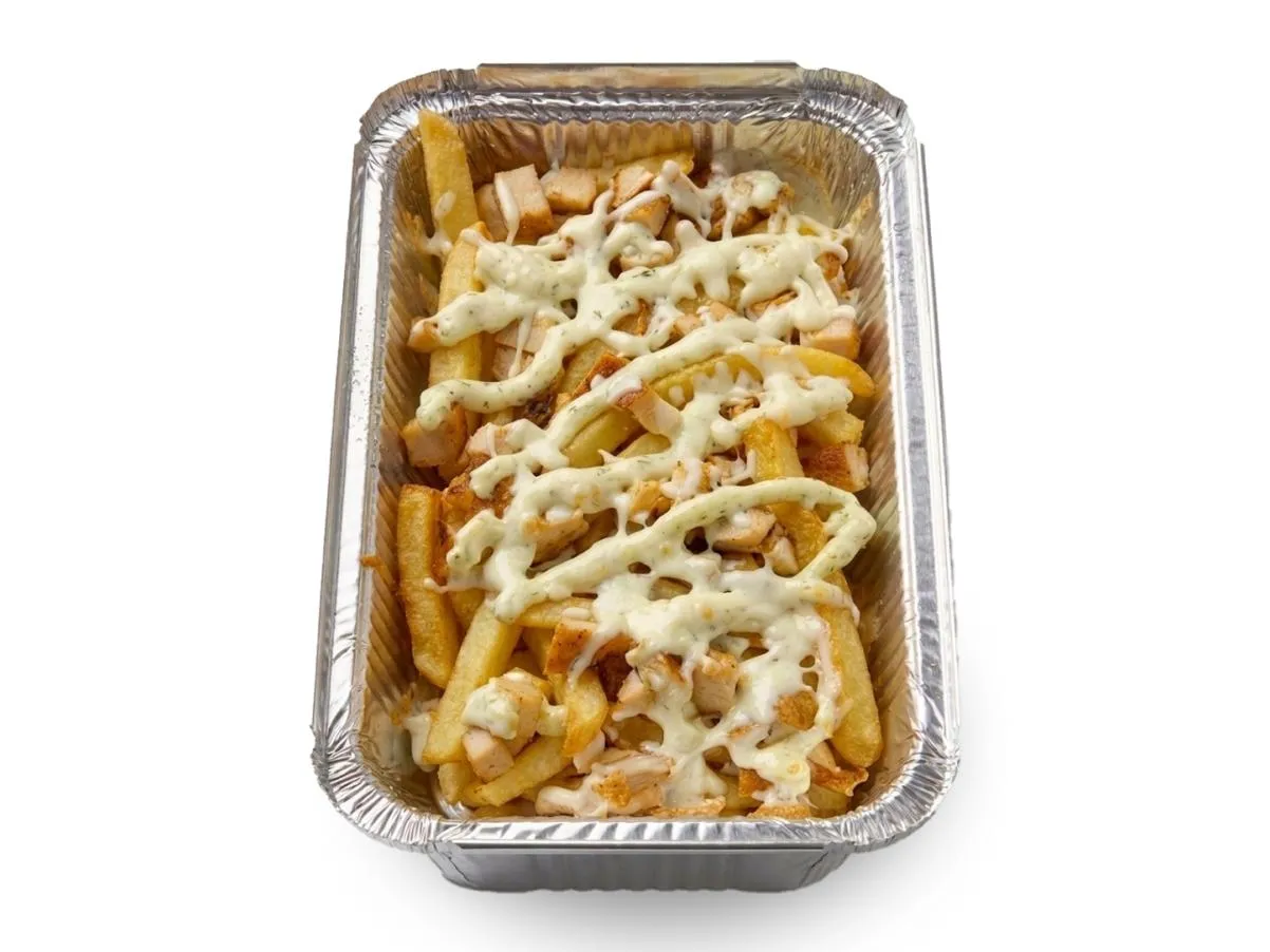 Картофель фри с курочкой