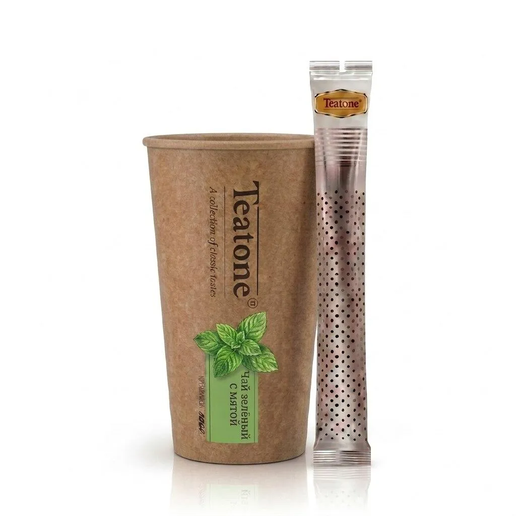 Чай зеленый Teatone с мятой 