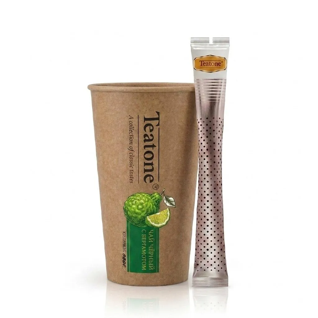 Чай черный Teatone бергамот 