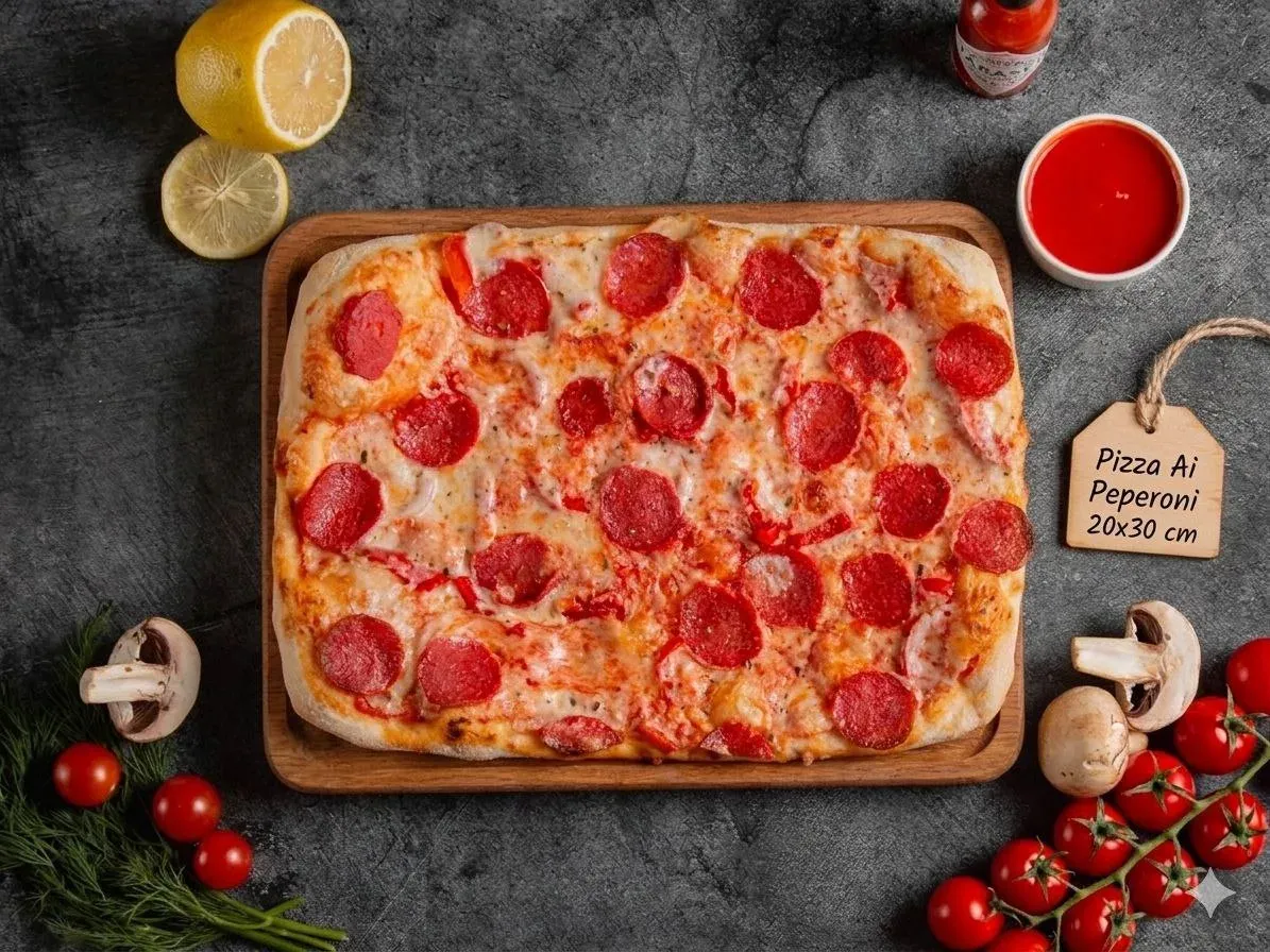 Римская пицца пепперони